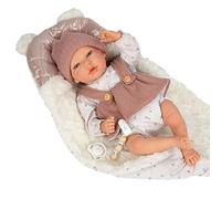 MuÑecas Arias Sandra With Blanket Baby Doll 40 Cm Rose