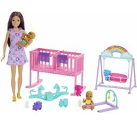 Poupée bébé avec accessoires Barbie The Twins' Room-Skipper Playset