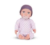 Poupée Bébé - Babi - BAB7224Z - 36 cm - Pyjama à pois - Chapeau lilas - Yeux bleus