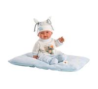Poupée bébé coussin - Llorens - Good Monster - 26 cm - Toucher doux - Multicolore