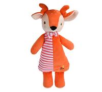 Poupée bébé Douce - Forme Animale Mignonne réconfort en Peluche Jouet léger Portable pour Les Tout-Petits et la Petite enfance (Sika Deer: Doll Soothing Scarf)