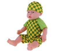 Poupée Bébé Garçon En Vinyle Souple, 41cm, Simulation Haute, Vert, Maillot De Bain, Costume Pour Enfants, Cadeau
