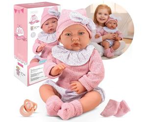 Poupée bébé interactive réaliste 41 cm avec sons - Kinderplay Lili (KP3512)