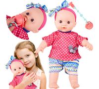 Poupée bébé Malplay avec bandeau et arc Poupée interactive Enfants 31cm