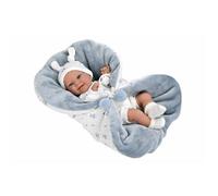 MuÑecas Arias Elegance Babyto With Blanket Weight Baby Doll 35 Cm Beige