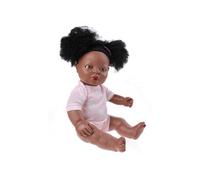 poupée bébé Nouveau-né africain 38 cm fille