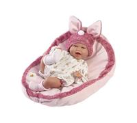 Poupée bébé nouveau-né - Llorens - Mimi Sourires - 42 cm - Avec coussin - Unisexe - Sécurité enfants 36 mois+
