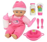 Poupee Bebe Poupon Fille Garcon,Réaliste Poupée Reborn Nurserie Bebe Reborn Fille Interactif 22.8cm Accessoire Poupon Vrai Bébé Cadeau Enfant Jouet Fille Garcon 1 2 3 Ans