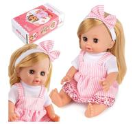 Poupée bébé réaliste MiMi 30 cm, parle et pleure - Kinderplay (KP2006)