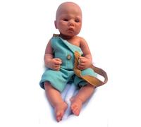 Poupée bébé Reborn en Silicone, Corps Entier, 45 cm, Fait à la Main, Solide, Flexible, Imitation Peau 3D, Nouveau-né, garçon, étanche, Jouet, Cadeau
