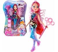 Poupée Bloom - Sirenix Fairy Bubbles - Winx Club - Fée 28 cm - Bulles de Savon