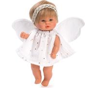 Poupée Bomboncin avec robe et ailes d'ange, 20 cm
