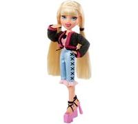Bratz Poupée mannequin Goin' Out Cloe – tenue, sac à main, lunettes, brosse – 6 ans et plus