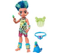 Poupée Cave Club Slate, poupée de mode préhistorique avec dinosaure domestique