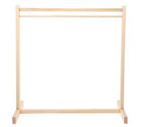 Poupée Cintre Portant à Vêtements Pour Poupées Robe Miniature Habiller Le Stockage Portemanteau Pour Vêtements De Poupée Cintre De Poupée En Bois Tringle à Vêtements De Bébé