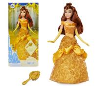 Disney Poupée La Belle articulée 29 cm tenue scintillante avec gants et brosse