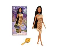 Disney Store - Poupée pour enfants Pocahontas - 29 cm - Entièrement articulée - Avec brosse (3+ ans)