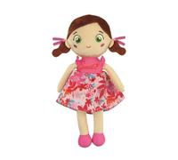 Poupée Colorée Pink Lily Douce et Lavable pour Bébés dès la Naissance | À câliner dès les premiers mois | jeu symbolique favorise l'attachement | développe le soin et l'imagination | idée cadeau
