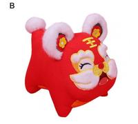 Poupée Confortable Pp Coton Nouveauté 2022, Poupée En Peluche Tigre Mignon Pour Le Nouvel An Chinois, Poupée En Peluche Pour La Famille