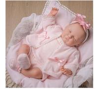 JC TOYS Berenguer Classics Reborn Babylin Reborn Babylin édition limitée, Nouveau-né, 46 cm, en Vinyle Doux, Fille, fabriquée à la Main, fabriquée en Espagne, 14 Ans