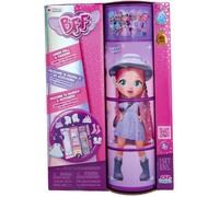BFF BY CRY BABIES Katie | Poupée Fashion à Collectionner avec Cheveux Longs, Vêtements en tissu et 9 Accessoires - Jouet Cadeau pour Filles et Garçons +5 Ans