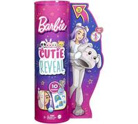 Poupée Cutie Reveal Avec Costume En Peluche Et 10 Surprises HHG21 (Barbie)