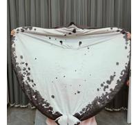 Poupée D'aquarium Raie Manta Poisson Diable Oreiller Couverture Peluche Jouet Poupée Maison Pratique Rayon 120*110cm 1,15kg-Gris