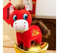 Poupée de cheval du zodiaque 2026, cadeau pour enfant, décoration d'intérieur