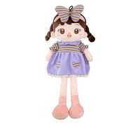 Poupée de Chiffon Fille Bébé Poupée Jouet en Peluche Douce Poupée Princesse Vêtements Mignonne Poupée de Décoration Chambre Maison Cadeau de Naissance Anniversaire Valentin Noël