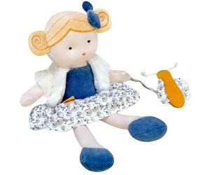 Poupée de chiffon Pollen 25cm coton bio Doudou et Compagnie® - D