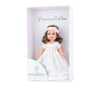 Poupée de Communion - Marina & Pau - Sofia - Robe Blanche - Cheveux Ondulés