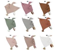 Poupée De Couchage Pour Nouveau-Né, Serviette Douce, Serviette De Bain Pour Bébé, Jouet De Sommeil À La Mode Pour Enfants, Bavoir Serviette Apaisante, 1 Pièce