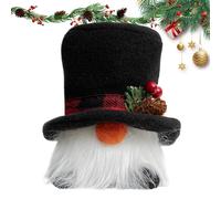 Poupée de décoration de Noël avec lumière,Poupées décoratives d'arbre de Noël | Poupées de Noël LED sans visage suspendues | Décorations de Noël avec nez rouge et pendentifs de Noël lumineux pour Noël