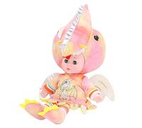 Poupée de Dinosaure Exquise avec des Yeux Flexibles, des Chansons d'anniversaire, Un Superbe pour Enfants, 15,7 Pouces en Peluche (Pink)