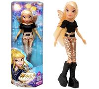 Poupée de Mode - WINX CLUB - Stella - 23,0 cm - 5 articulations mobiles - Look Métallisé