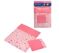 Poupée de Peterkin | Couette et Oreiller de Luxe en Tissu Doux, Convient pour Les poupées jusqu'à 46 cm | Poupées et Accessoires | À partir de 18 Mois