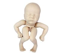 Poupée De Renaissance De 18 Pouces, Kit De Bébé Endormi, Avec Des Jambes, Corps Non Fini