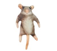 Poupée de souris en peluche de dessin animé, squelette intégré, figurines d ' animaux, farces, parodie, jouet, breloques pour, pendentifs, cadeaux d ' anniversaire, poupée de souris simulée, squelette