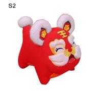 Poupée De Tigre Du Zodiaque À Collectionner En Coton Pp, Mini Décoration, Mascotte De Tigre, Jouets Décoratifs