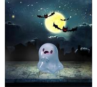 Poupée d'Halloween qui brille dans la nuit, accessoire de décoration, Mini ornements de bureau (F, 2. 6x3. 2x3. 2cm)