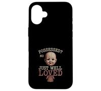 Poupée d'horreur collectionneur de jouets effrayant poupée hantée Coque pour iPhone 16 Plus