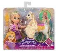 Jakks Pacific Rapunzel And Maximus Tangled Doll 15 Cm Rose Enfants