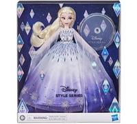 DISNEY PRINCESSES - Poupée Elsa - accessoires pour Poupée mannequin - Style Series - jouet de collection - dès 6 ans