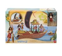 Disney Vaiana 2 Vaiana's Adventure Canoe Playset