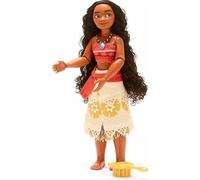 Disney Store Poupée pour Enfants Vaiana, 26,5 cm, avec Brosse à détails moulés, Jouet entièrement articulé avec Tenue Classique, Convient aux Enfants de 3 Ans et Plus
