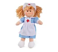 Poupée douce nurse nancy, 28cm de haut