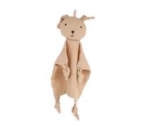 Poupée Doudou Apaisante Bébé en Coton, Ours Kaki Cartoon
