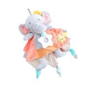 Poupée Doudou Apaisante pour Bébé, Jouet Sommeil Rose en Coton