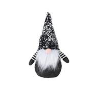 Poupée du Père Noël Noir Polyester H36xl14xL18cm