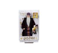 Mattel Poupée Harry Potter Professeur Dumbledore – Tenue de Poudlard & Baguette – Dès 6 ans